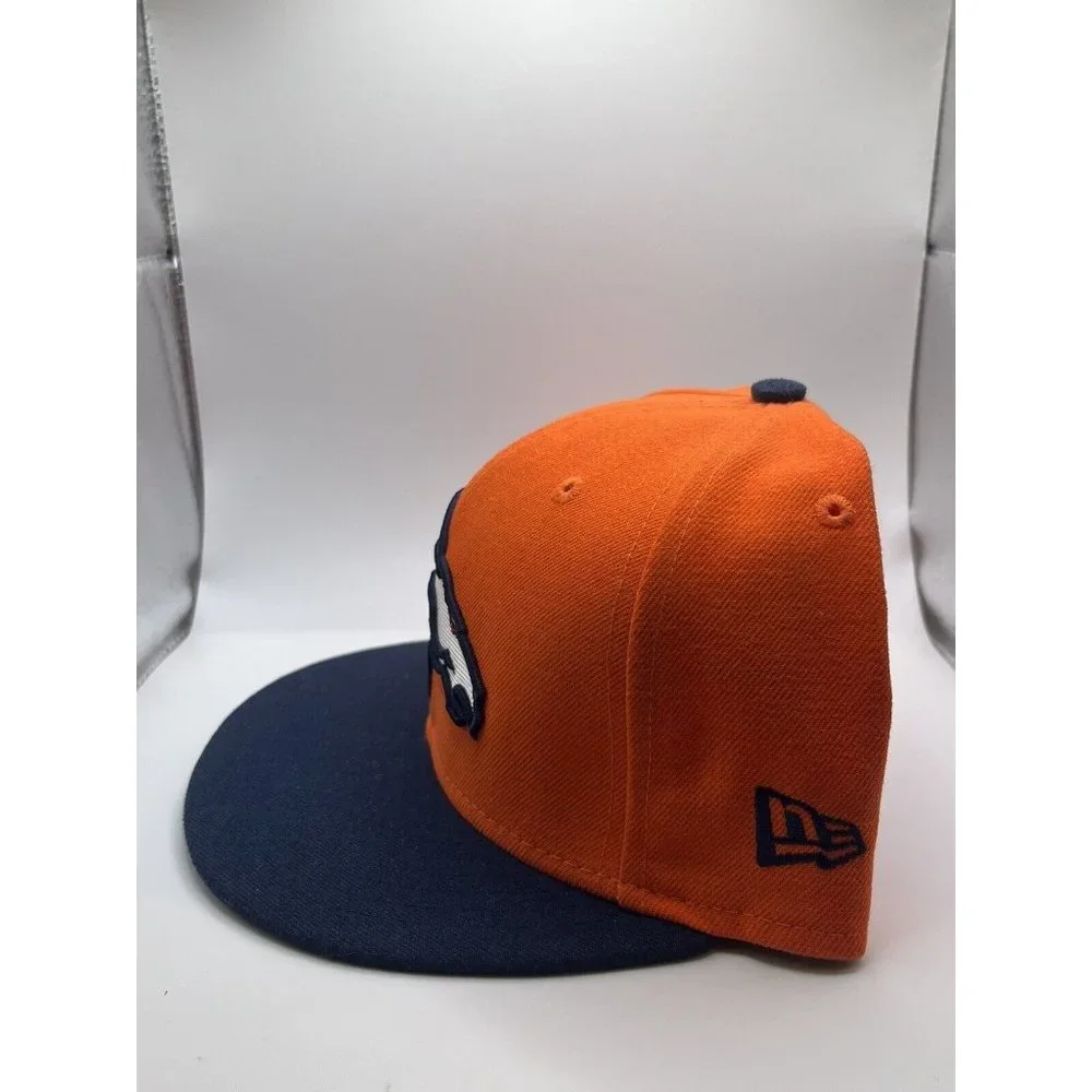 NEW‎ ERA Denver Broncos Football Cap Orange 59fifty 6 7/8